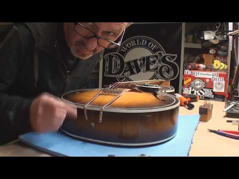 Old Kay Guitar Needs Driving