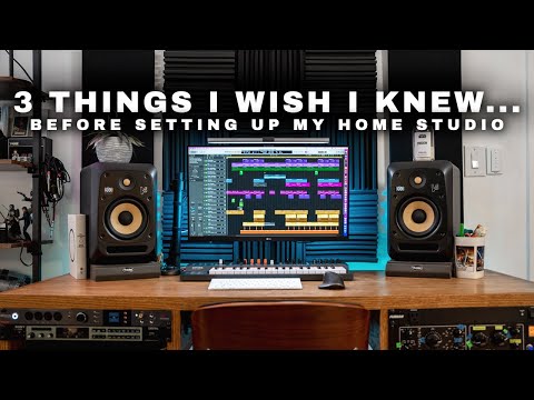 3 Things I wish I knew before setting up my Home Studio…