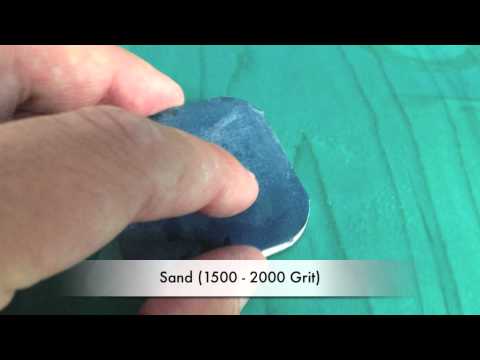 Drum Repair – Lacquer Scratch Removal