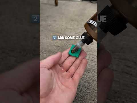 Fixing a broken piano pedal