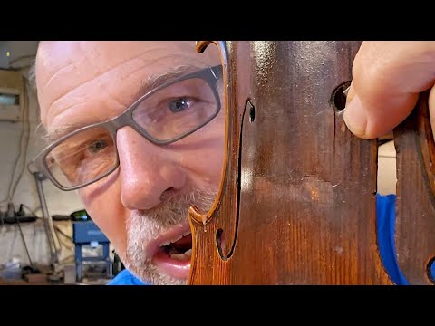 He got Given an Amazing 190 year old Violin… but It Needed Work… A lot of work…
