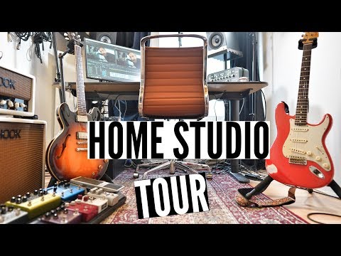 HOME STUDIO TOUR! | Getting the most out of a small place