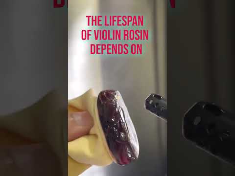 How to fix a cracked violin rosin? #shorts