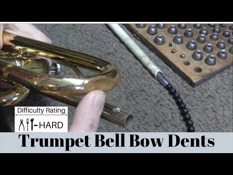How To Remove Dents In Trumpet Bell Bows