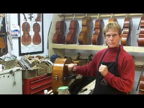 How to Repair Open Seams in a Cello, Violin, Viola or Bass