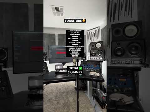 My Home Studio Tour 🔥 $100,000 Cost Breakdown⁉️