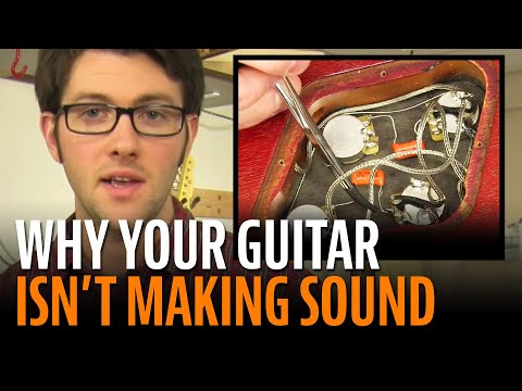 No sound from your guitar? Let's figure it out…