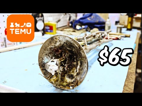 repairing a $65 Temu trumpet