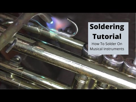Soldering On Musical Instruments Tutorial