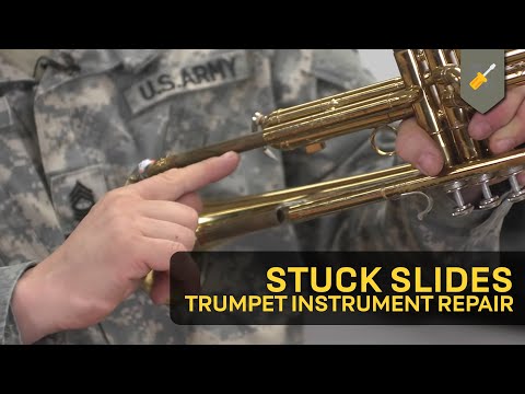 Stuck Slides: Trumpet Instrument Repair