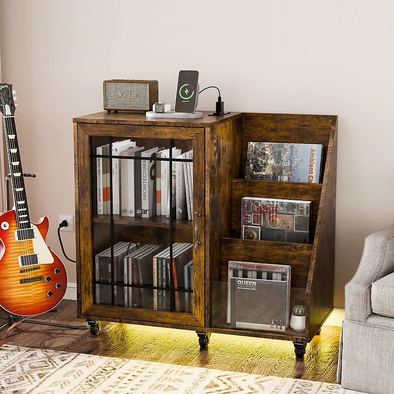vinyl record 300 storage cabinet