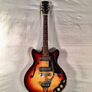 Vintage 60's Teisco Silvertone 319.14559 Hollowbody Electric Guitar