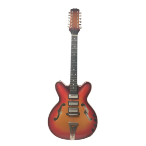 Maria Lider 12-String Semi-Hollow Archtop USSR 1960s Sunburst Vintage